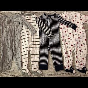 Carter’s Sleeping Onesies Sz 9